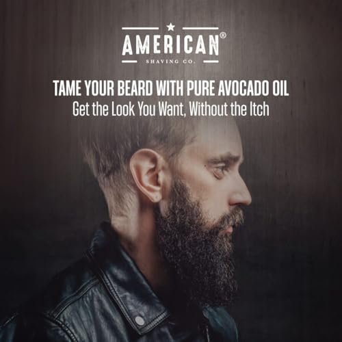 Whiskro Beard Oil for Men |100 % Pure Organic Avocado Oil | Non-Greasy Beard Conditioner & Softener | Natural Oil for Thicker, Fuller Beard| Premium Facial Hair Growth Products| US made