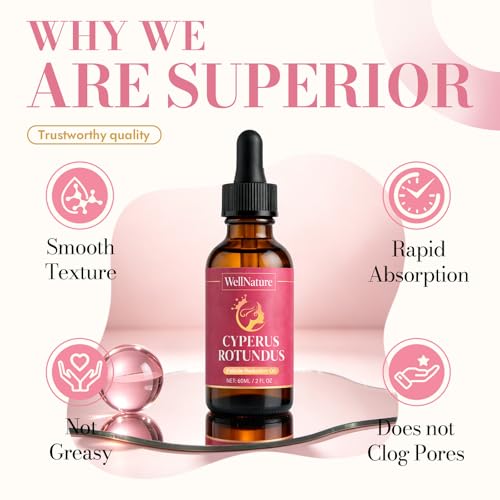 Cyperus Root Hair Removal Oil - Natural Body Hair Inhibitor