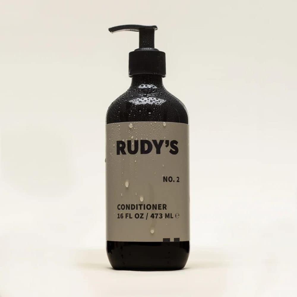 Rudy's No. 2 Conditioner - Repairs and Strengthens Hair - Natural Ingredients, Sulfate & Paraben Free (16 fl oz)