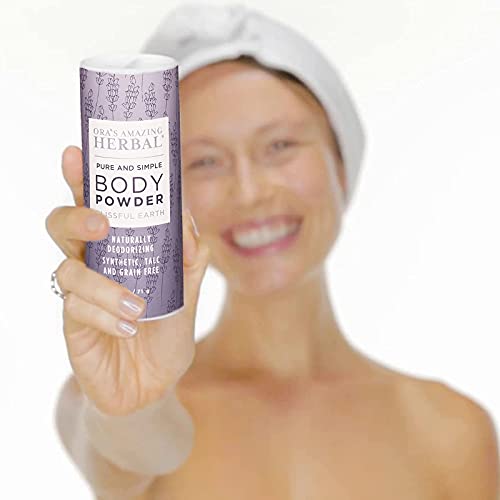 Talc Free Body Dusting Powder, Lavender Clary Sage, 2.5 oz