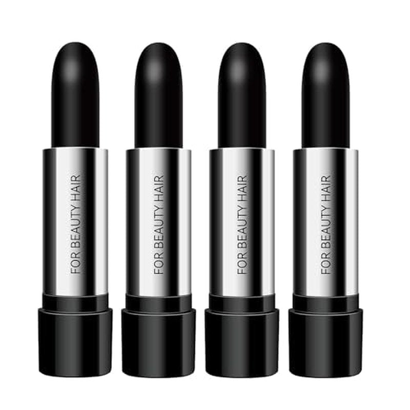 Hair Color Touch-Up Stick, Gray Hair Coverage Pen, 4-Pack
