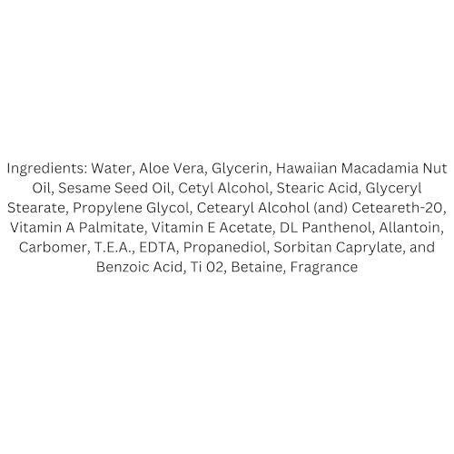 The Lotion Company 24 Hour Skin Therapy Lotion ? Sugar Cookie Scented Full Body Moisturizer, Paraben Free, Made in USA, w/Aloe Vera, 16 oz