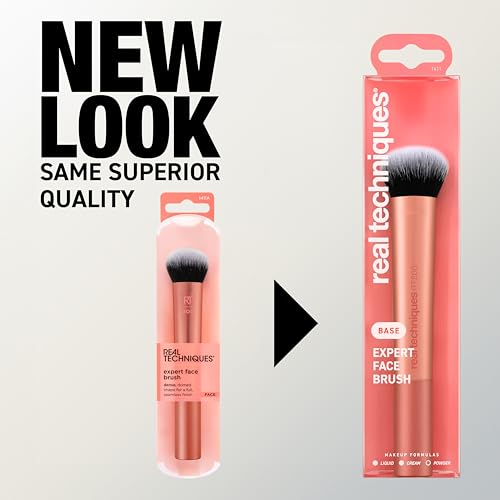 Real Techniques Expert Face Foundation Brush - Domed Buffing Brush
