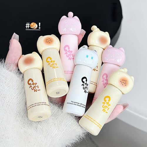 Hydrating Lip Gloss with Cute Cat Design - 4 Colors