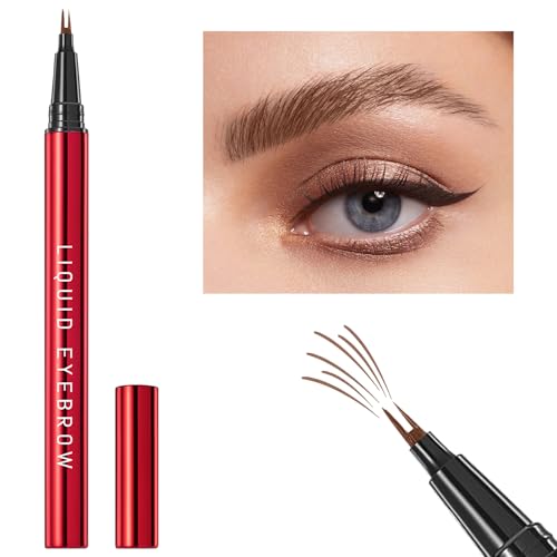 Microblading Eyebrow Pencil with Hair-Like Strokes - Waterproof