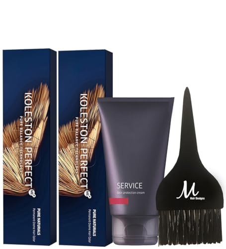 Koleston Perfect 7/0 Medium Blonde Permanent Hair Color Kit (Pack of 2)