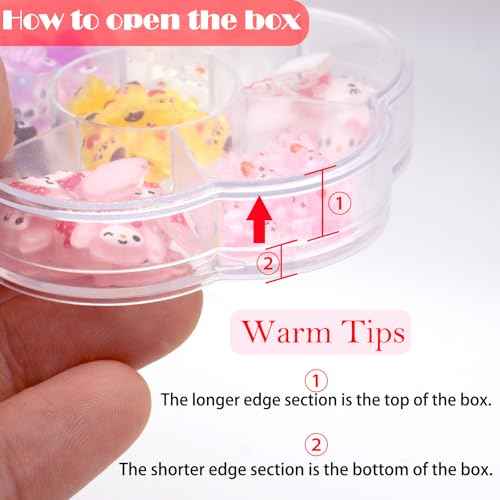 Kawaii Nail Charms,3D Nail Art Charms Bow Nail Charms Pearls Y2K Slime Charms for DIY Nail Art Decoration Supplies Flatback Resin Cute Cat Charms for Acrylic Nail Cartoon Kitty Nail Accessories & Tool