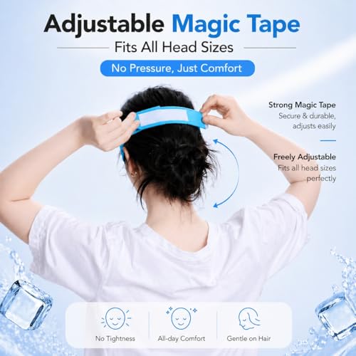 BOZV 2-in-1 Hot & Cold Eye Mask – Gel-Infused Sleep Mask