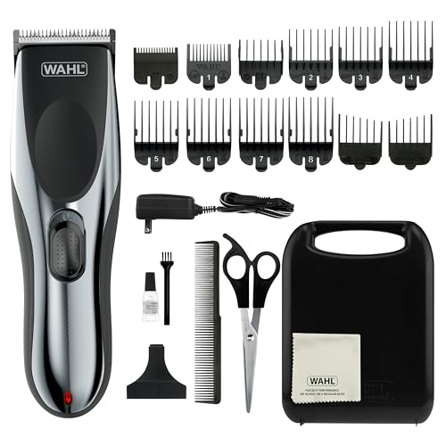 Wahl Rechargeable Cord/Cordless Hair Clipper Kit with 12 Guards
