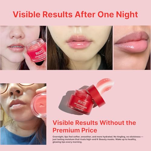 Korean Skincare Propolis Honey Lip Sleeping Mask ? Nourishing Overnight Lip Treatment for Dry & Chapped Lips, K-Beauty Hydrating Lip Balm with Propolis Extract, Repairs & Softens Lips (20g)