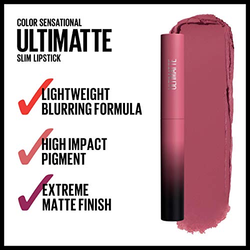 Maybelline Color Sensational Ultimatte Matte Lipstick - More Mauve
