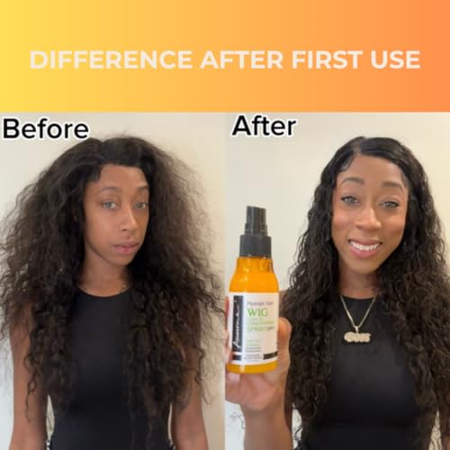 Human Hair Wig Conditioner Spray - Detangler & Moisturizer (7 fl oz)