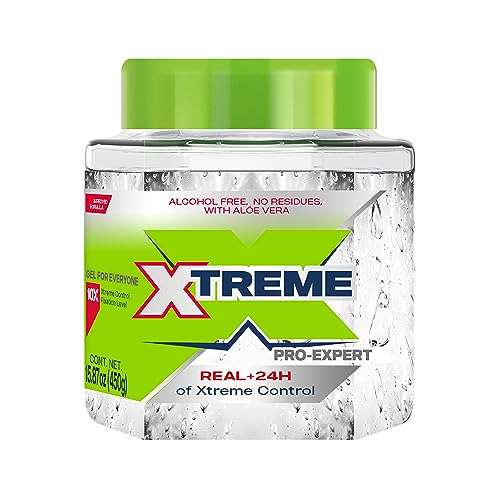 Xtreme Pro Clear Styling Gel, 15.87 Oz (Pack of 2)