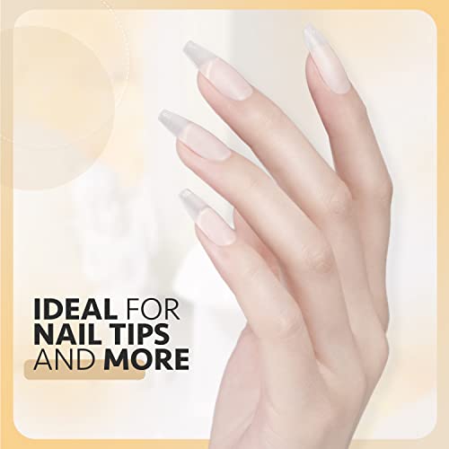 GAOY Mini UV LED Nail Lamp - Portable Travel Gel Light for Nail Tips (White)