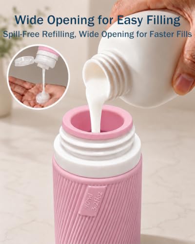 Redfly 13-Piece TSA Approved Travel Bottles Set - Leak-Proof Toiletry Containers