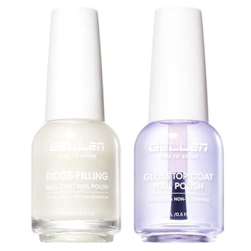 GELLEN Ridge Filling Base & High Shine Top Coat Set