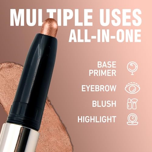 6Pcs Waterproof Eyeshadow Stick Set - Matte & Shimmer