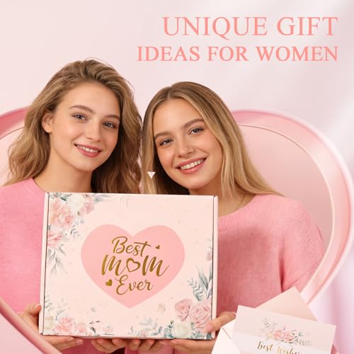 Mothers Day Gifts for Mom, Self Care Get Well Soon Gifts for Women, Relaxing Spa Gifts Basket Care Package Unique Birthday Valentines Galentines Gift for Women Sister Girlfriends