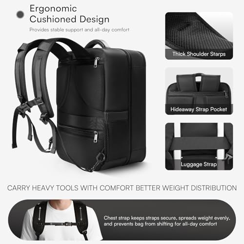 Professional Hairstylist Backpack with Heat-Resistant Compartments