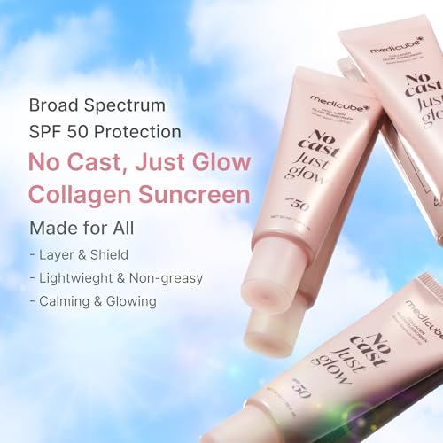 Medicube Sunscreen SPF 50 - Hydrating, No White Cast Formula