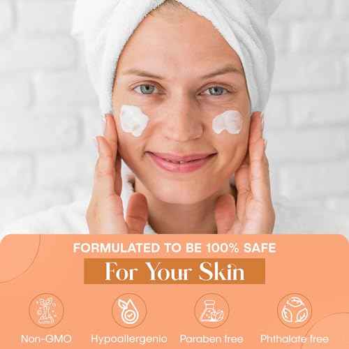 Collagen & Vitamin C Nourishing Moisturizer - Reduces Wrinkles & Fine Lines, Smooths Skin - Dermatologist Tested, Clean Beauty, Korean Skin Care - 1.69 FL.OZ. (2 Pack)