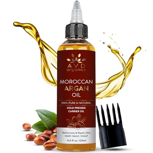 AVD Organics 100% Pure Moroccan Argan Oil 120ml