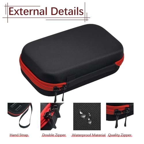 INVODA Hard Case for Microtouch SOLO Body Trimmer, Waterproof, Shockproof, Easy Access, Lightweight Travel Case