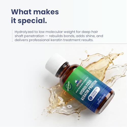 Hydrolyzed Keratin Liquid 60ml - Cosmetic Grade Hair Serum