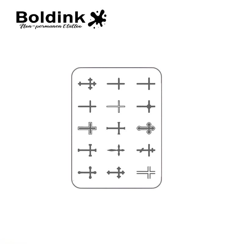 Boldink Realistic Temporary Tattoos - Waterproof, 7-15 Days