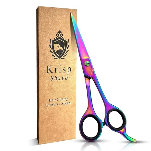 Krisp Beauty 7" Professional Barber Scissors - Stainless Steel Hair Shears