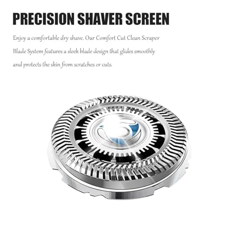 SH70 Replacement Heads Compatible with Philips Norelco Series 7000(S7xxx) Electric Razor Blades, New Upgraded for norelco 7000 replacement heads, OEM MultiPrecision Upgrade Blades, 6- Pack (sh70-6)