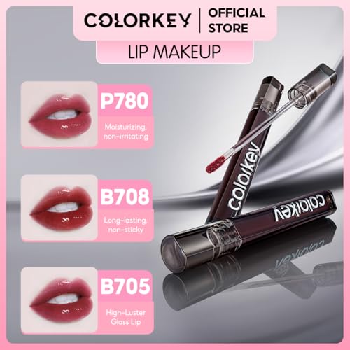COLORKEY Air Lip Glaze - Lightweight Hydrating Lip Gloss with Shine