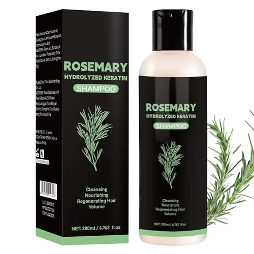 Rosemary Hair Growth Shampoo with Hydrolyzed Keratin - 200ML
