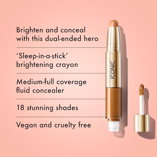 ICONIC LONDON Radiant Concealer & Brightening Duo - 0.08 Oz