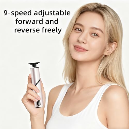 Rechargeable Electric Foot Callus Remover with 9 Speed Settings