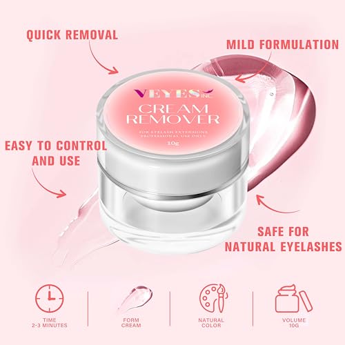 VEYES INC Cream Lash Remover for Extensions 10g