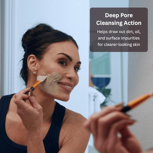 Amish Farms Bentonite Clay Mask for Face ? Facial Clay Mud Mask with All Natural Calcium Bentonite for Deep Cleansing | Face & Body | 16 oz | Made in USA