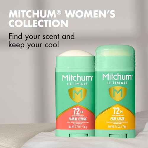 72H Antiperspirant Deodorant for Women, Pure Fresh Scent - 2 Pack