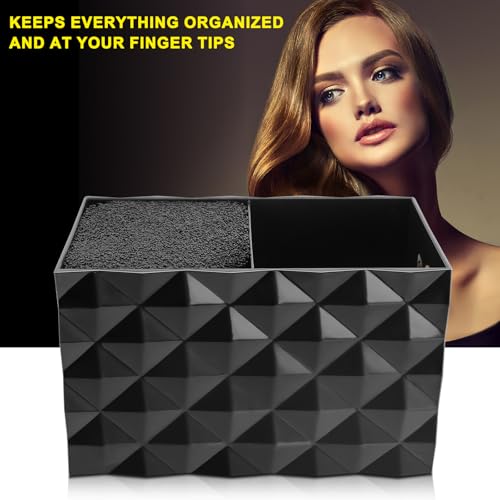 NICEMOVIC Barber Scissors Holder Storage Box for Salon