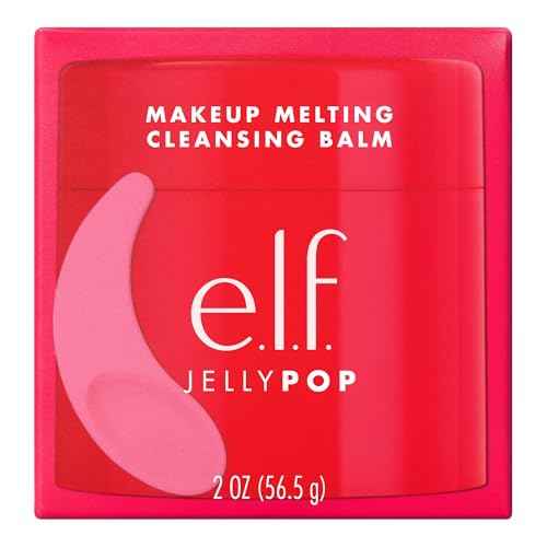 e.l.f. Jelly Pop Makeup Melting Cleansing Balm, Limited Edition Face Cleanser & Makeup Remover, Creates Smooth & Soft Skin, Vegan & Cruelty-Free