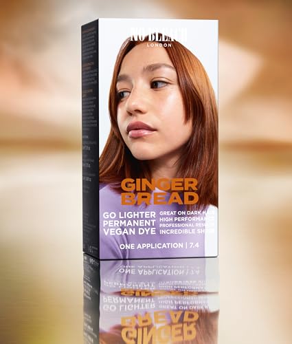 No Bleach London Ginger Bread Permanent Hair Dye Kit