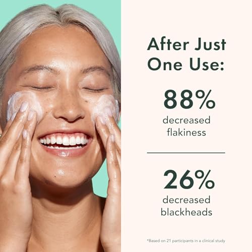 Rael Miracle Clear Facial Cleanser ? Makeup Remover, Face Wash for Women, Korean Skin Care (Exfoliating Cleanser, 5.1 fl. oz)