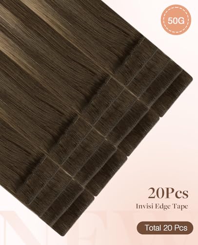 GOO GOO Invisi Edge Tape In Hair Extensions 18inch 20pcs 4/27/4
