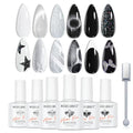 Modelones Hema-Free Gel Nail Polish Set - 6 Colors
