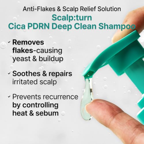 Lilyeve Cica PDRN Scalp Shampoo – Deep Clean, 16.23 fl oz