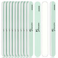 Maryton Nail Buffer 10PCS - Professional Shine Nail Files for Natural Nails, 400/6000 Grit