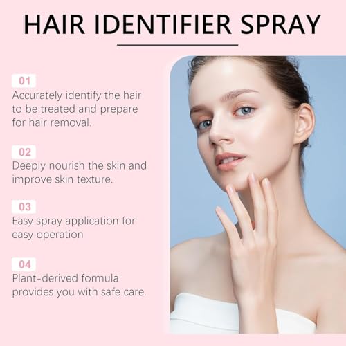 Facial Hair Identifier Spray for Face Shaving & Dermaplaning - Skin Care Tool