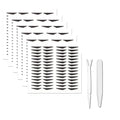 300-Pc Winged Eyeliner Stickers - Waterproof Cat Eye Stamp