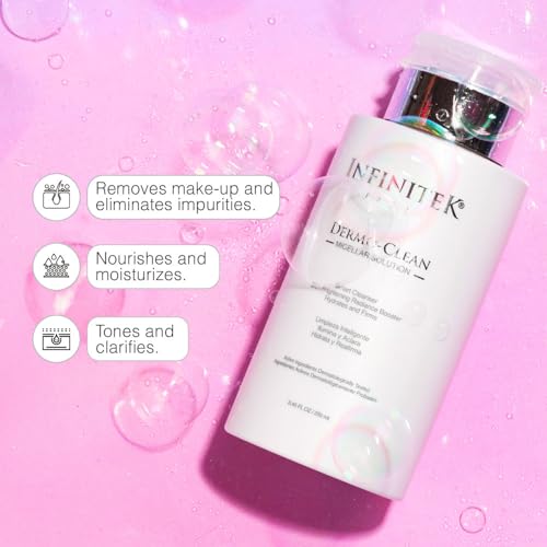 Infinitek Paris Dermo-Clean Micellar Water - 250ml Makeup Remover