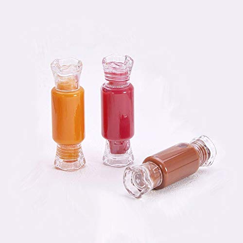 24Pcs 8ml Portable Lip Gloss Tubes, Empty Refillable Lip Balm Containers